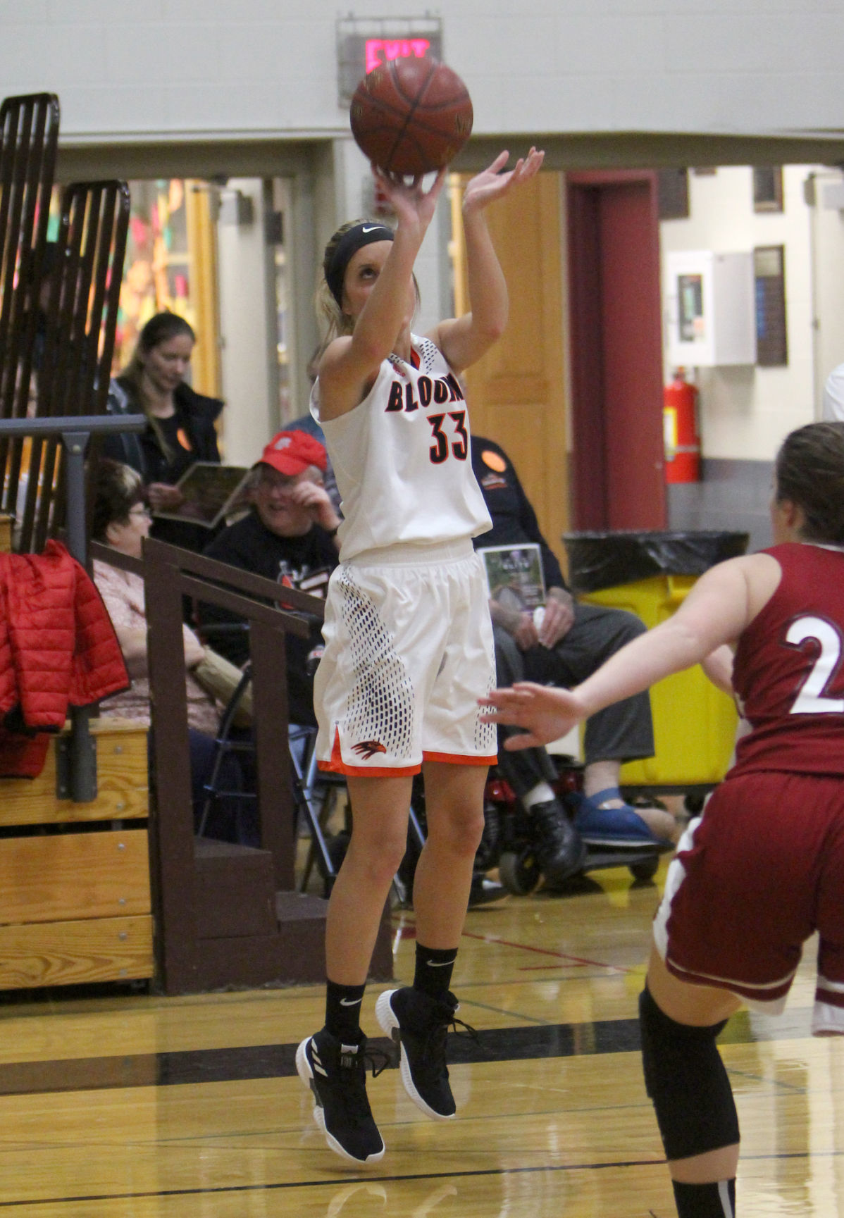 Spooner at Bloomer girls basketball 12-11-18